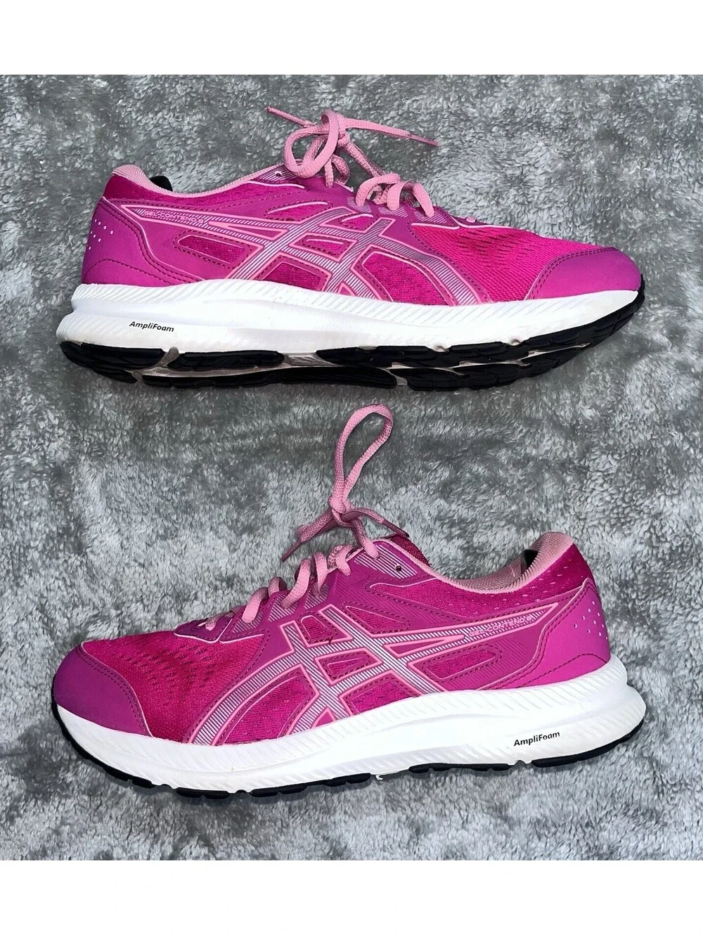 Asics Gel-Contend 8 1012B320 Womens 11 Running Shoes Pink Athletic Sneakers
